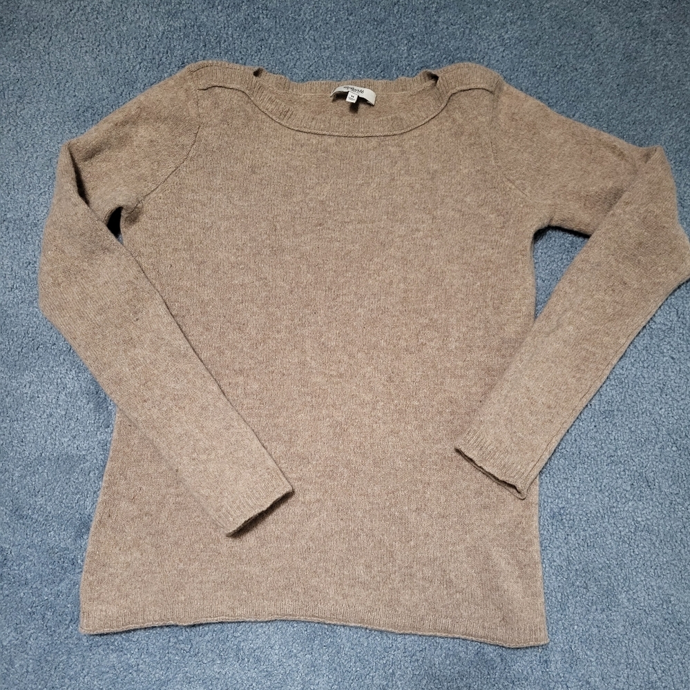 Madewell 100% Merino wool long sleeve knit sweater